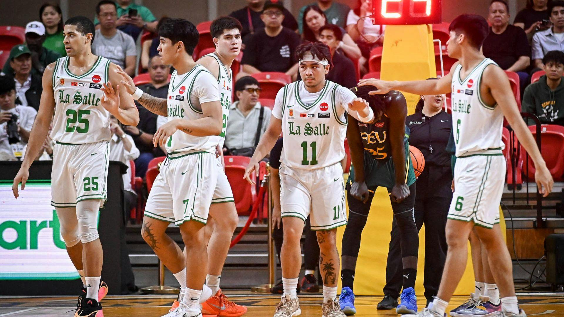 DLSU sends FEU reeling to 0-3 start in UAAP Season 88 men’s basketball